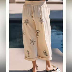 Anthropologie sea life pants